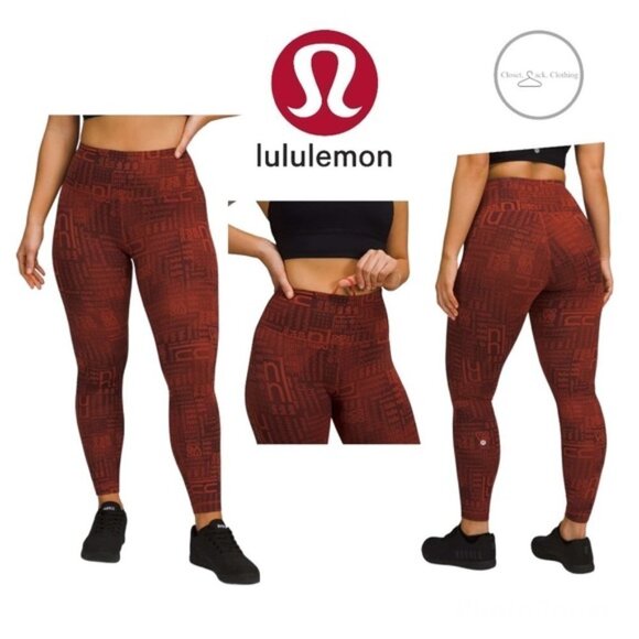024 - Lululemon Wunder Train Contour Fit High-Rise Tight 25" Size 6 - Picture 1 of 8